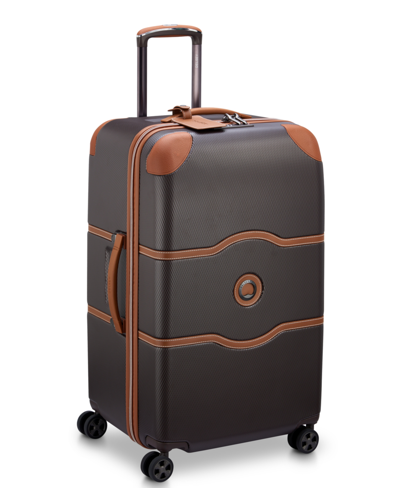 Delsey Chatelet Air 2.0 26" Check-in Spinner Trunk In Chocolate