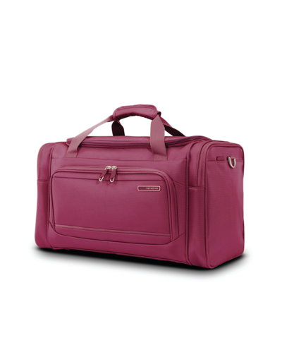 Samsonite Lite Air Adv 21" Duffel, Created For Macy's In Raspberry