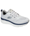 Skechers Men's Relaxed Fit D'lux Walker - Commuter Walking Sneakers From Finish Line In Gray