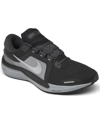 Nike Men's Air Zoom Vomero 16 Running Sneakers From Finish Line In Black/anthracite/smoke Gray