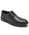 Rockport Berenger Mens Leather Lace Up Oxfords In Black