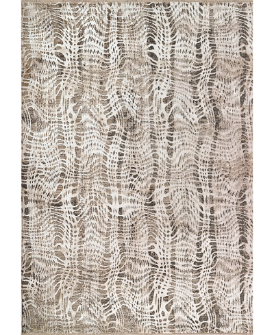 Dynamic Rugs Wingo 7958 6'7" X 9'6" Area Rug In Gray/slate