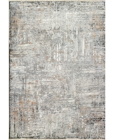 Dynamic Rugs Sunrise 6885 7'10" X 10'8" Area Rug In Gray/gold-tone