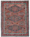 Simply Woven Piraj R6452 Rust 2' X 3' Area Rug In Rust