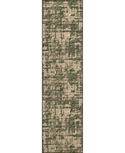 D Style Brisbane Br5 2'3" X 7'6" Runner Area Rug In Sand