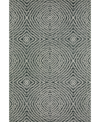 D Style Brisbane Br3 8' X 10' Area Rug In Midnight