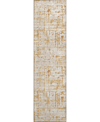 D Style Brisbane Br5 2'3" X 7'6" Runner Area Rug In Khaki
