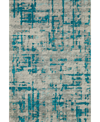 D Style Brisbane Washable Br5 5' X 7'6" Area Rug In Teal