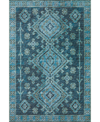 D Style Brisbane Washable Br2 3' X 5' Area Rug In Navy