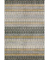 D Style Brisbane Br1 8' X 10' Area Rug In Charcoal