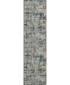 D Style Brisbane Br5 2'3" X 7'6" Runner Area Rug In Gold-tone