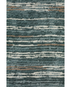 D Style Brisbane Br4 8' X 10' Area Rug In Midnight