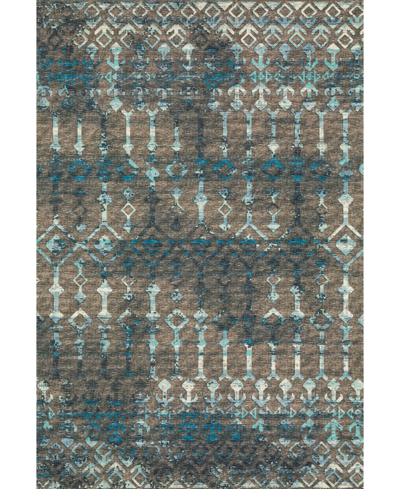 D Style Celia Br8 5' X 7'6" Area Rug In Brown