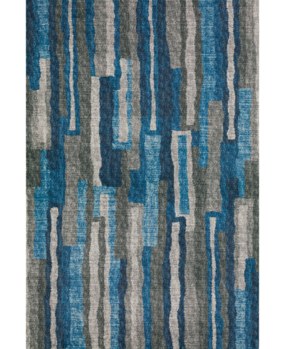 D Style Brisbane Br7 8' X 10' Area Rug In Navy