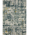 D Style Brisbane Washable Br5 8' X 10' Area Rug In Gold-tone