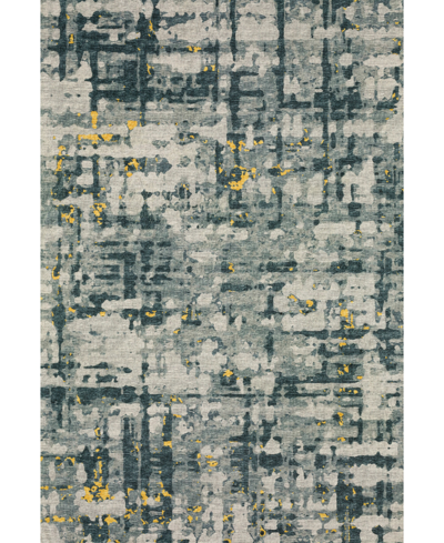 D Style Celia Br5 8' X 10' Area Rug In Gold-tone