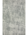 D Style Brisbane Br3 5' X 7'6" Area Rug In Gray
