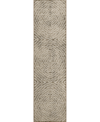 D Style Brisbane Br3 2'3" X 7'6" Runner Area Rug In Taupe