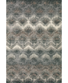 D Style Brisbane Washable Br9 3' X 5' Area Rug In Midnight