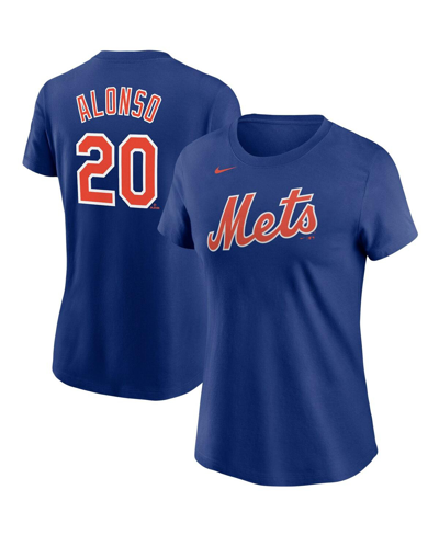 Nike Women's  Pete Alonso Royal New York Mets Name And Number T-shirt