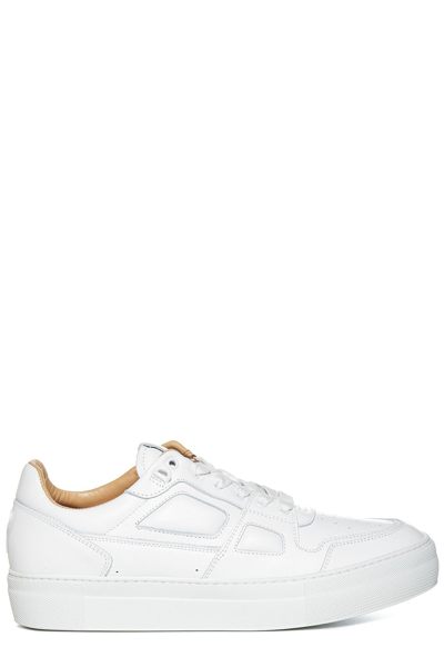 Ami Alexandre Mattiussi Ami Paris Ami De Coeur Leather Low-top Sneakers In White