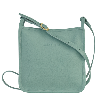 Longchamp Sac Porté Travers Zippé S Le Foulonné In Lagon