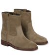 ISABEL MARANT SUSEE SUEDE ANKLE BOOTS