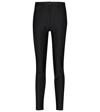 Tom Ford Skinny Glossy Compact Jersey Pants In Black