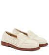 Chloé Ivory Crochet Kalya Loafers Nd Chloe Donna 40 In White