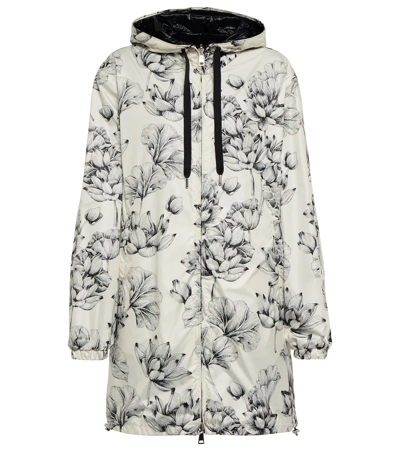 Moncler Guethary Reversible Hooded Floral-print Shell Jacket In ...