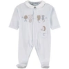Tartine Et Chocolat Sky Blue Embellished Babygrow