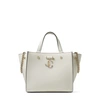 Jimmy Choo Varenne Tote S In Latte/light Gold