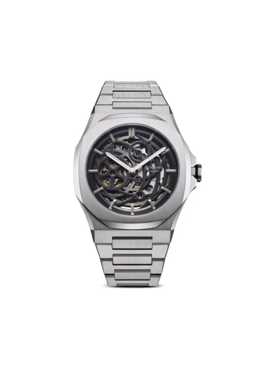 D1 Milano Skeleton Bracelet 41.5mm In Silver