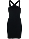 P.a.r.o.s.h Parosh Viscose Blend Dress In Black