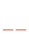 Beatriz Palacios Neon Orange Short Earrings In Orange