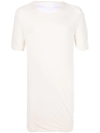 Rick Owens Short-sleeve Organic-cotton T-shirt In Weiss