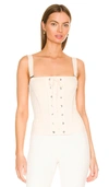 DION LEE LACED CORSET BODICE