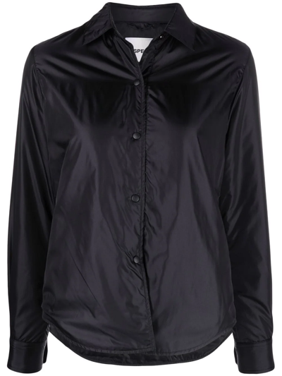 Aspesi Padded Shirt Jacket In Black