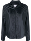 Aspesi Padded Shirt Jacket In Blue