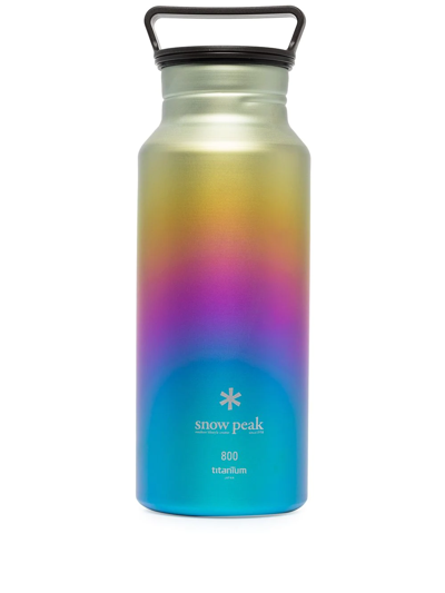 Snow Peak Aurora Titanium Rainbow 800ml Bottle