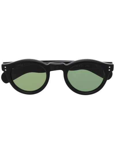 Epos Argos Round-frame Sunglasses In Black