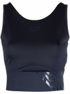 EA7 CUT-OUT LOGO-PRINT TANK TOPS