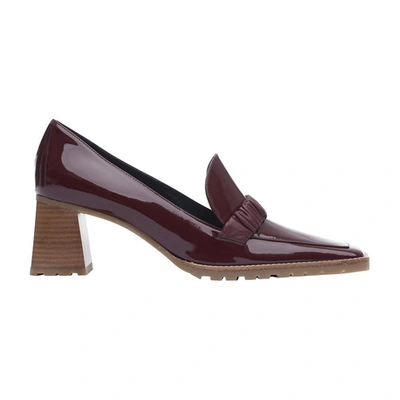 Elleme Chouchou Heel Loafer In Burgundy