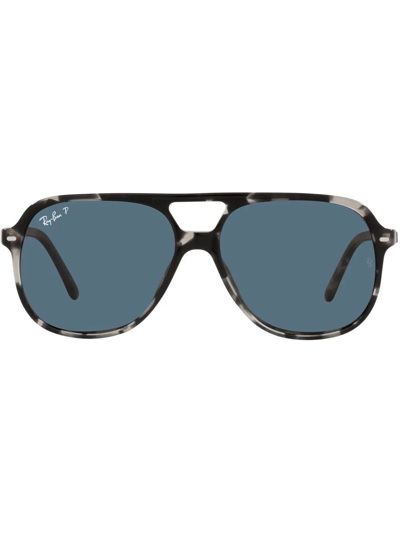 Ray Ban Bill Pilot-frame Sunglasses In Blue