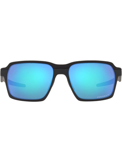 Oakley Parlay Square-frame Sunglasses In Schwarz