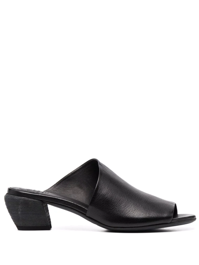 Officine Creative Open-toe Leather Sandals In Schwarz