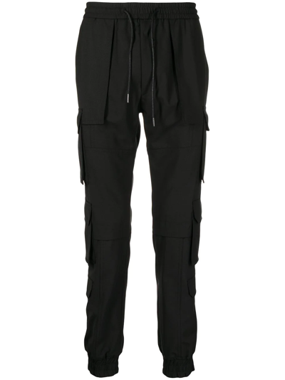 Juunj Deconstructed Track Pants In Schwarz