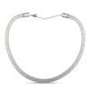 Swarovski Stardust Crystal Necklace In Silver-tone