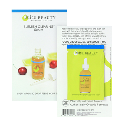 Juice Beauty Blemish Clearing Serum Sample Card