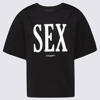 DOLCE & GABBANA BLACK COTTON T-SHIRT